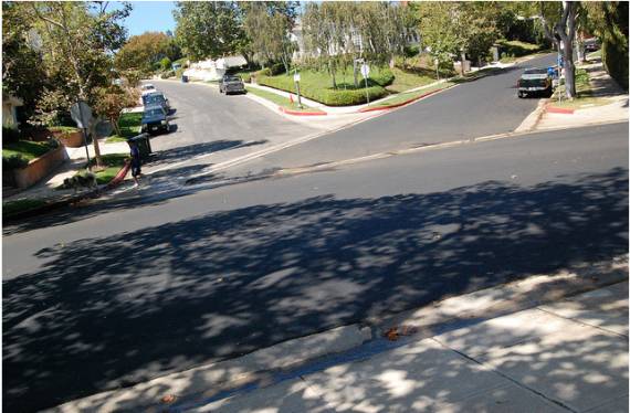 Westholme Blvd.  Can you find where the Sharrow used to be?