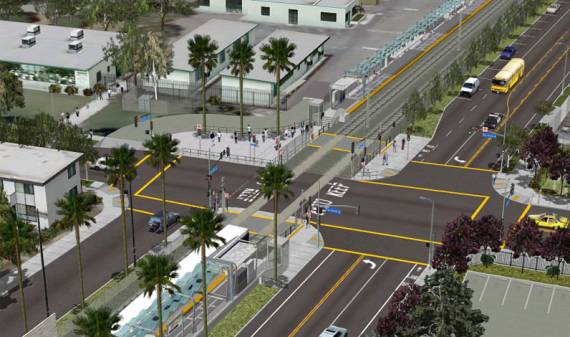 Farmdale Station appears to be a "go," but will Metro's grade crossing policy be a victim of the Battle of Farmdale?