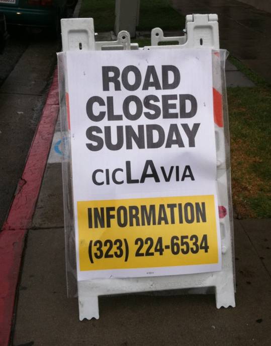 It's really going to happen. This sign