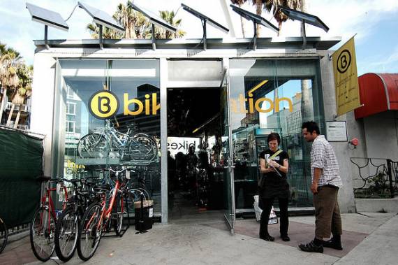 ##http://www.everythinglongbeach.com/new-bikestation-south-promenade-construction/##New Bikestation coming# for Long Beach.  Photo: ##http://bikeportland.org##Bike Portland##