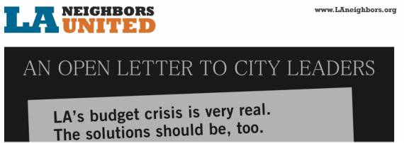Not a one trick pony, LANU has also been involved in city budget negotiations.