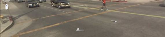 The offending crosswalk via Google Maps.