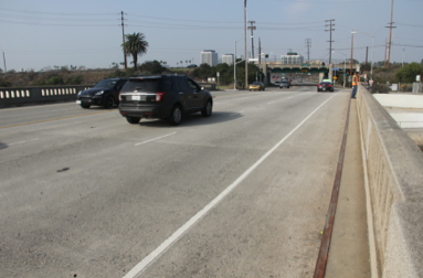 The current look of the bridge.