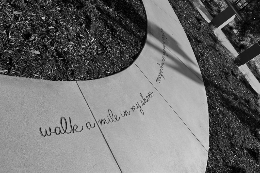 Walk a mile in my shoes... Sahra Sulaiman/Streetsblog LA