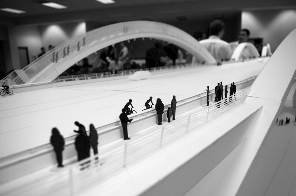 Final Sixth Street Viaduct Model Showcased at Public Briefing; Expected Completion Date, Early 2019