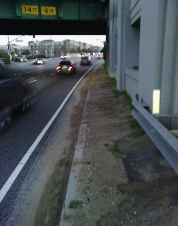 Lincoln Boulevard below the