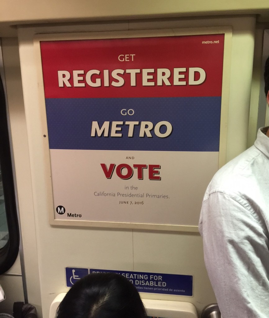 Metro, L.A. City Look To Provide Free Transit, Bike-Share Rides on Election Day