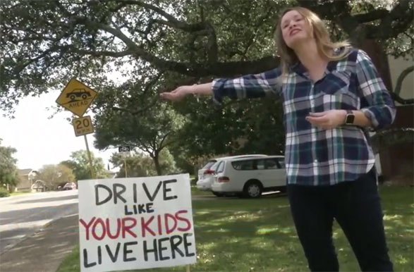 Hero Mom Fined By Police for Vigilante Traffic Calming