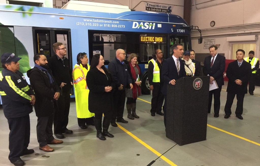 Electric DASH Buses To Begin Service In DTLA Next Week