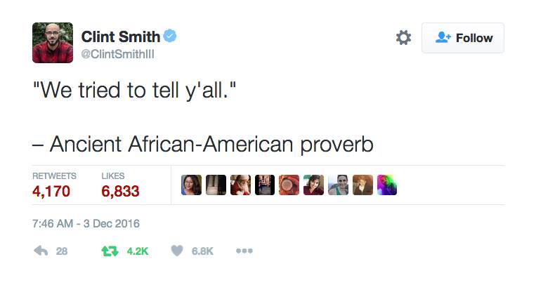 Clint Smith, Writer. Teacher. PhD Candidate studying incarceration, education, and inequality.