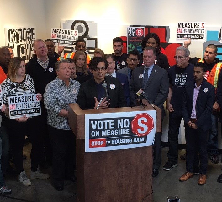 LGBT Leaders Rally Against Measure S