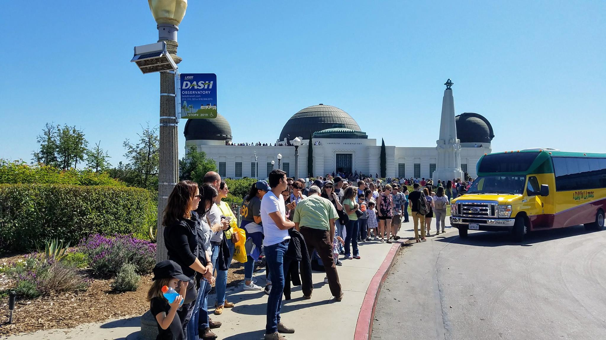 Eyes on the Street: Griffith Observatory Parking Lot and Shuttle Line - Streetsblog Los Angeles