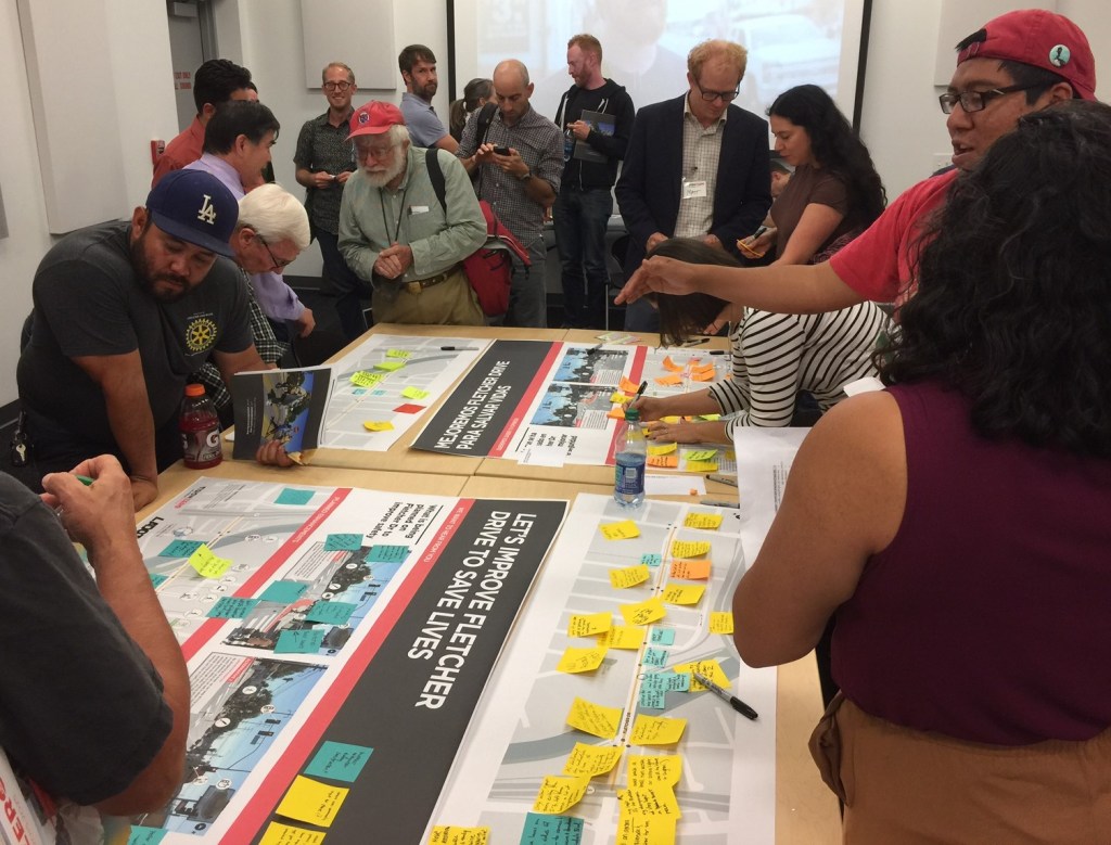 Vision Zero Workshopping Improvements To Make NELA’s Fletcher Drive Safer