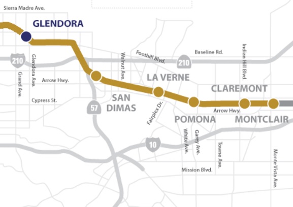 Foothill Gold Line Montclair Extension Early Construction Will Start This Year