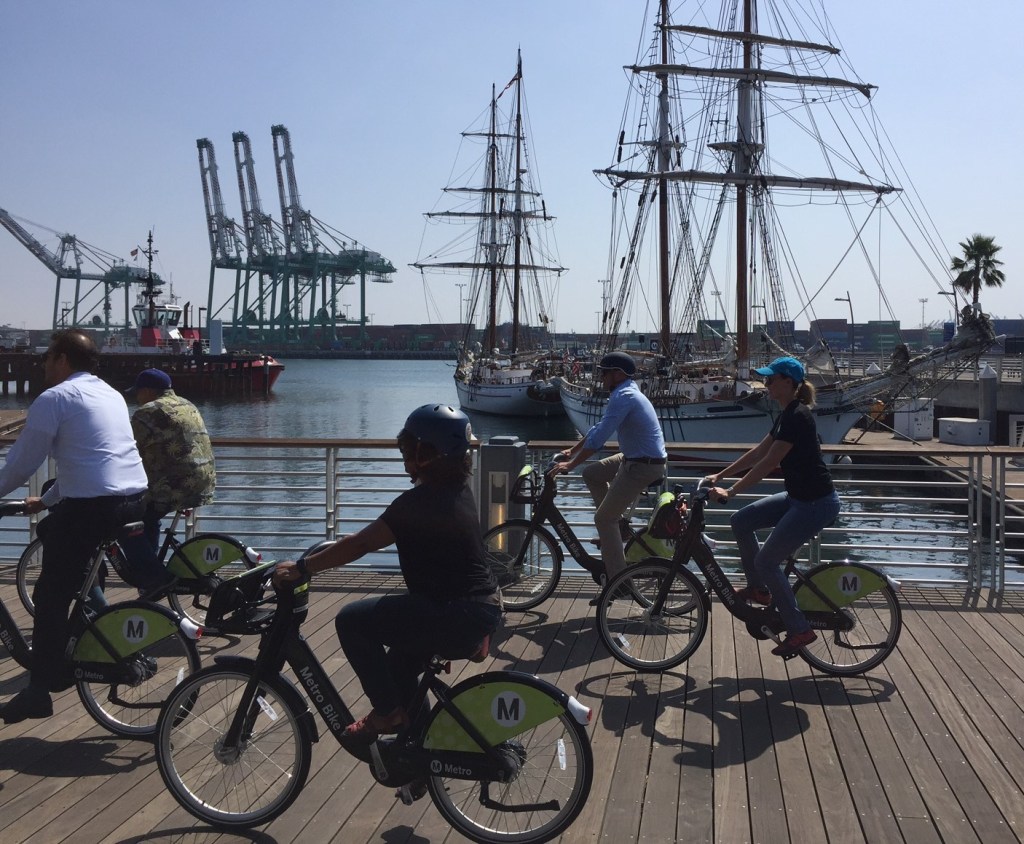 Metro Bike Share Launches In San Pedro And Wilmington