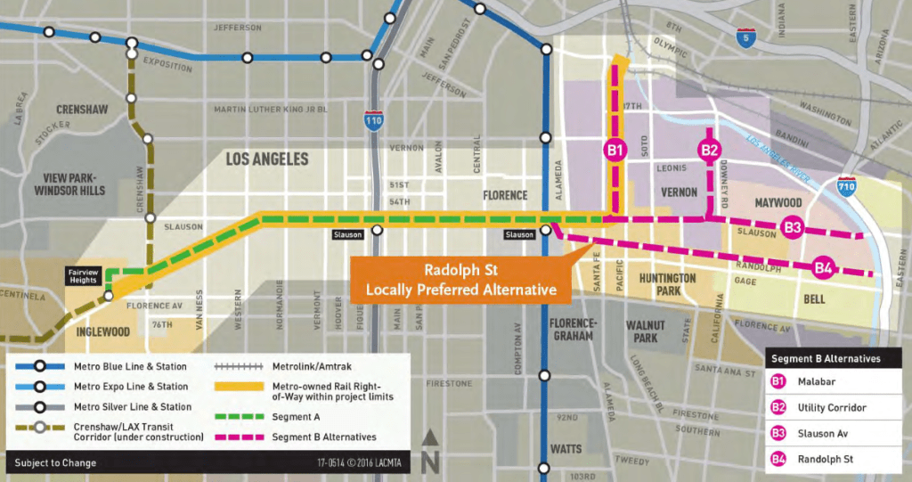 Rail-to-Rail Bike/Ped Path along Slauson Delayed but Moving Forward