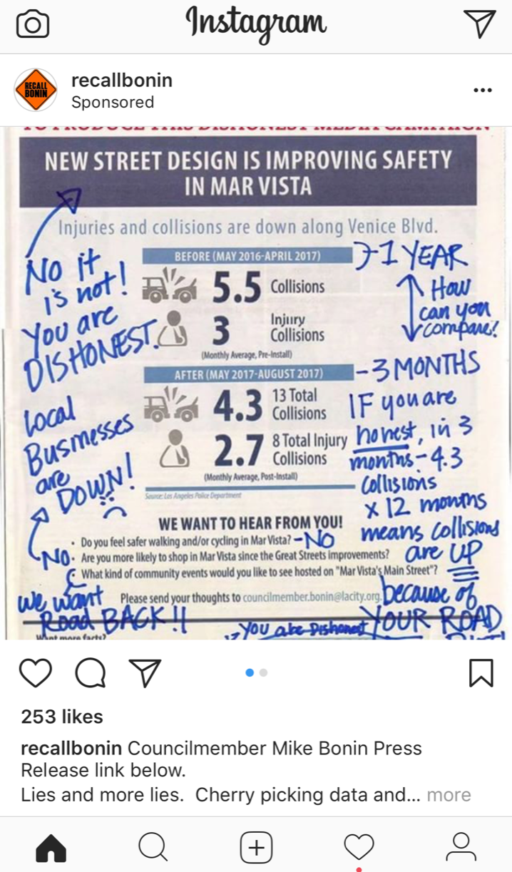 Instagram screen shot
