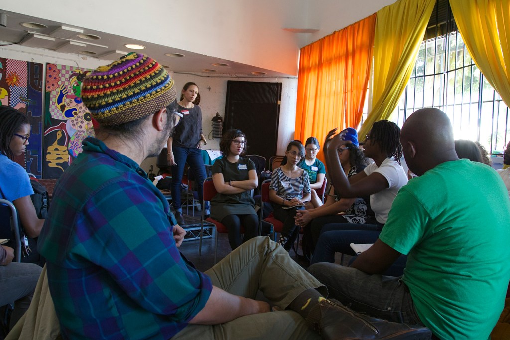 Mobility Justice Advocates Gather in Leimert Park for Untokening California