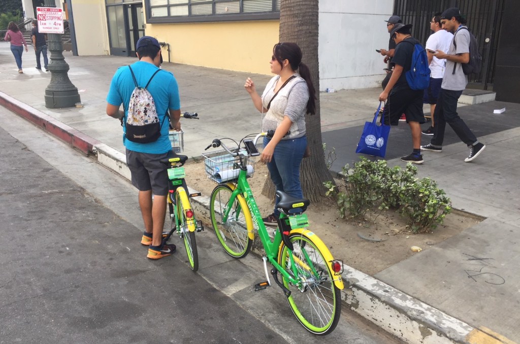 Dockless Bike-Share Pilot Parameters At L.A. City Transportation Committee Tomorrow