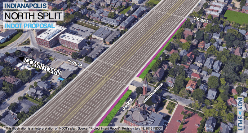 Indiana DOT Wants to Double Down on 1960s-Era Urban Highway
