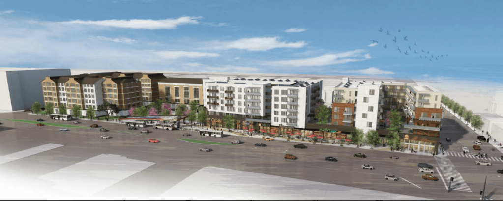 New Renderings for Housing, School, Transit Plaza Planned for Vermont/Manchester Posted Ahead of Saturday Forum