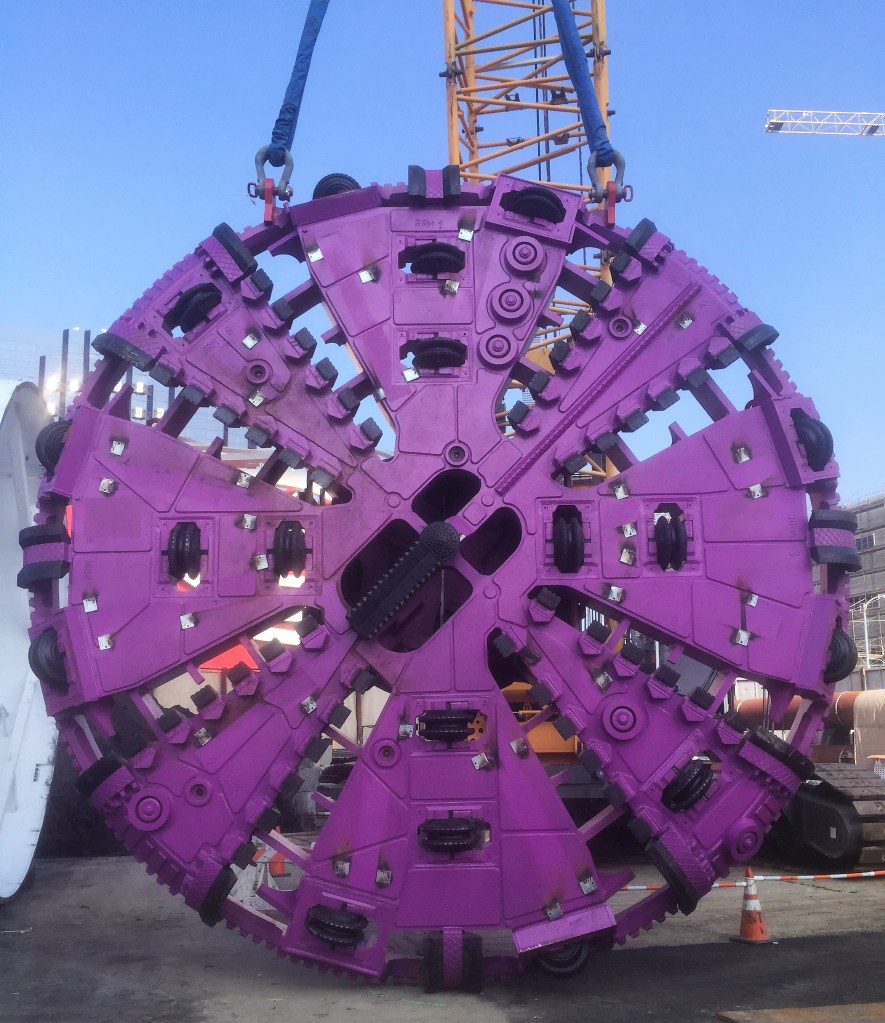 Metro Celebrates Purple Line Extension 1 Tunnel Machines, Set to Start in August