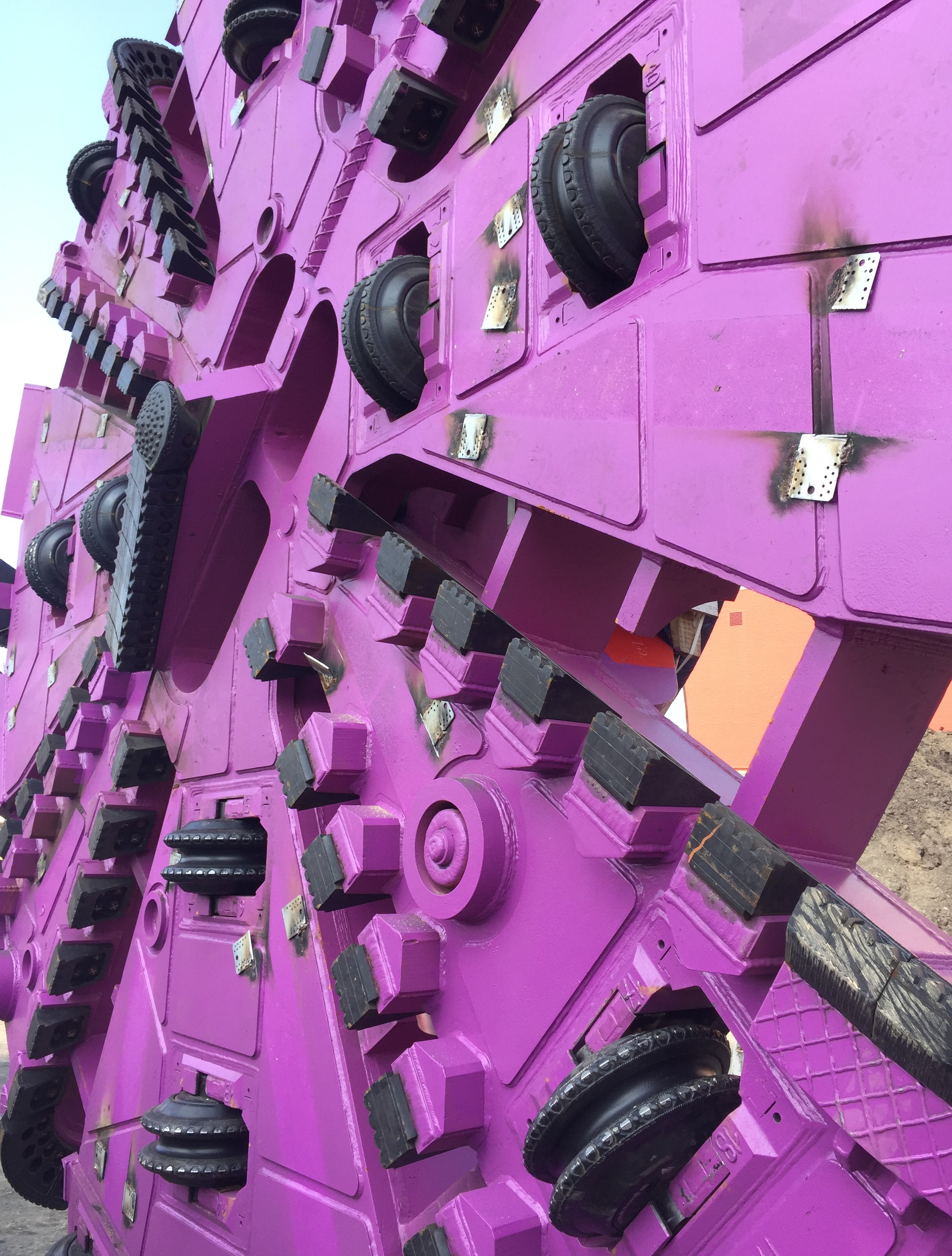 Metro's Purple Line extension section 1 tunnel boring machines haven't had it easy. Photo by Joe Linton/Streetsblog L.A.
