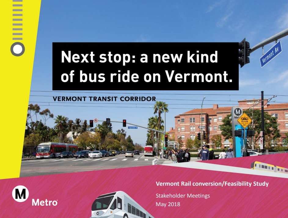 Metro Planning Vermont Avenue Bus Rapid Transit