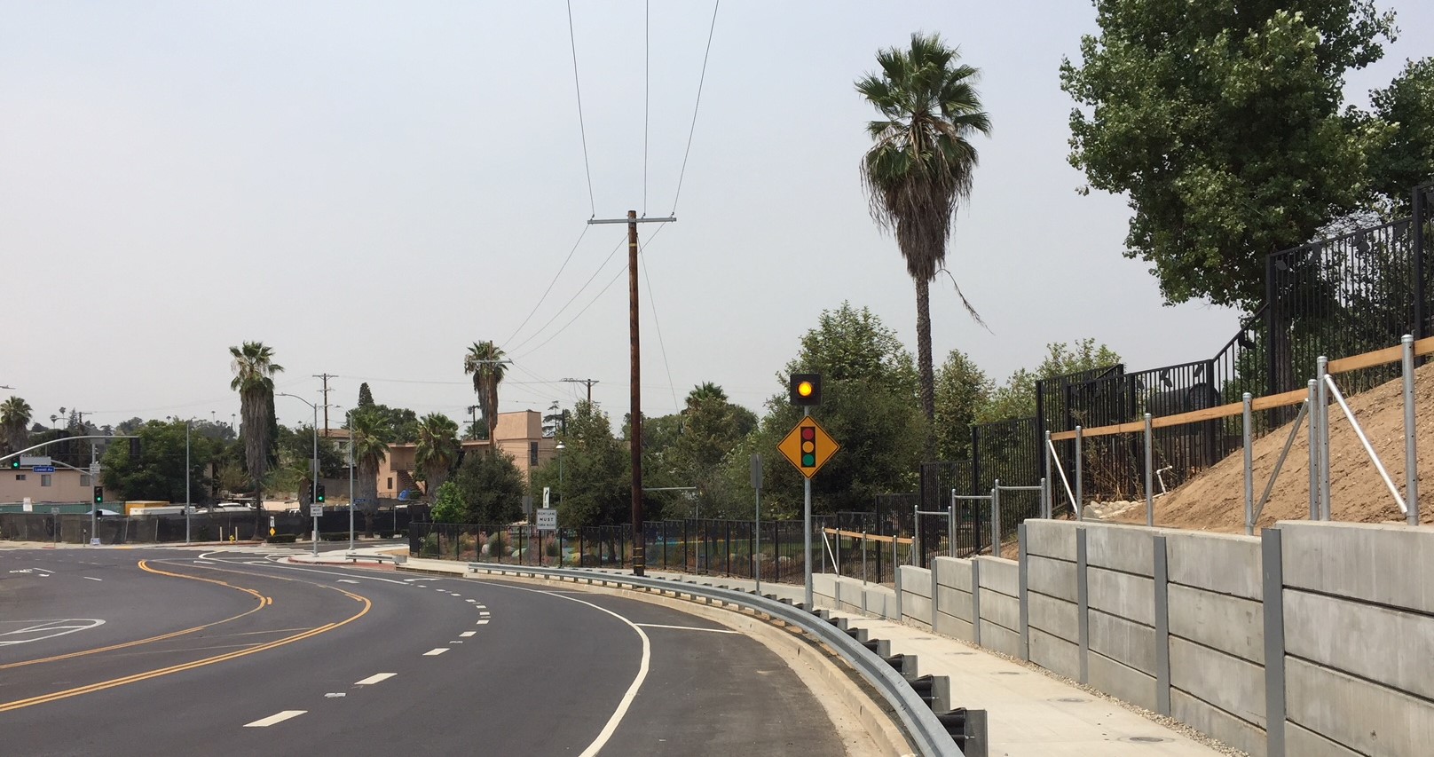 After: Alhambra Avenue at Lowell last week