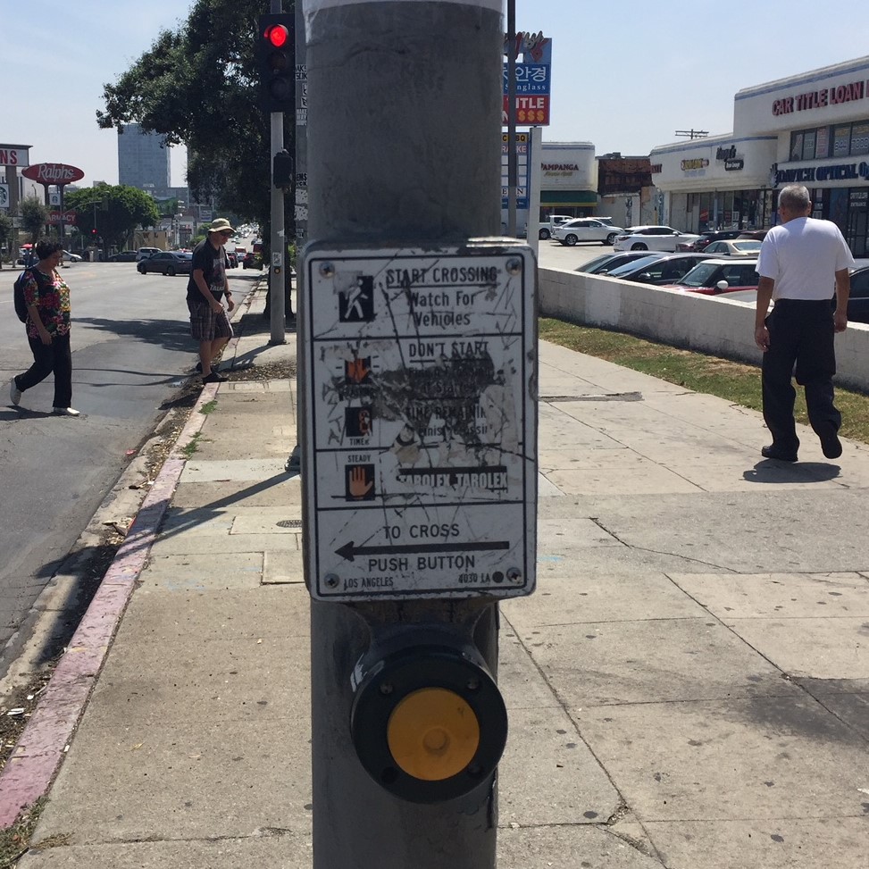 Luke Klipp: Pedestrian Beg Buttons Exist to Serve People in Cars