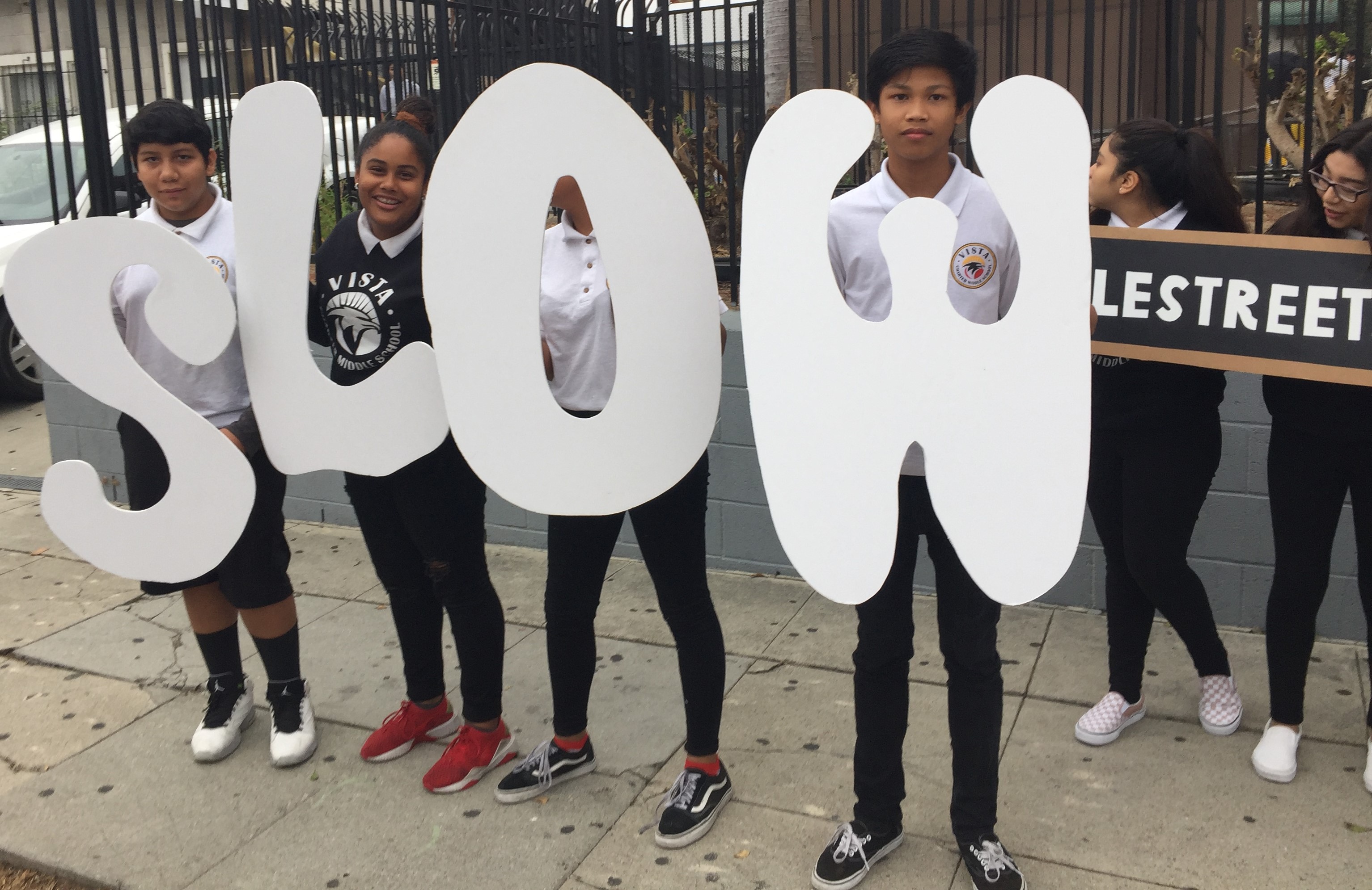 VISTA school students slow jamming
