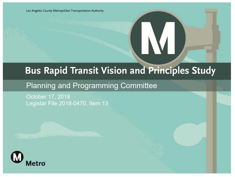 Metro Embarks on (Another) Bus Rapid Transit Study