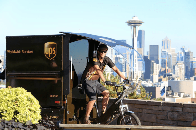 UPS to Test E-Bike Deliveries in Seattle