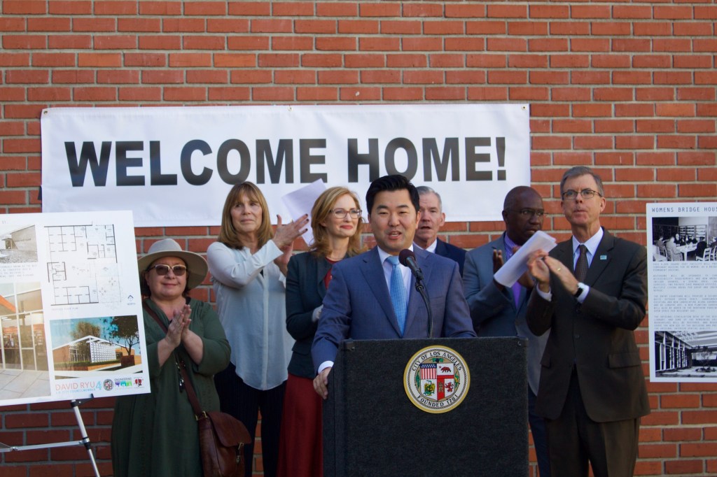A Talk on Homelessness with David Ryu as Bridge Housing Project Breaks Ground in Hollywood