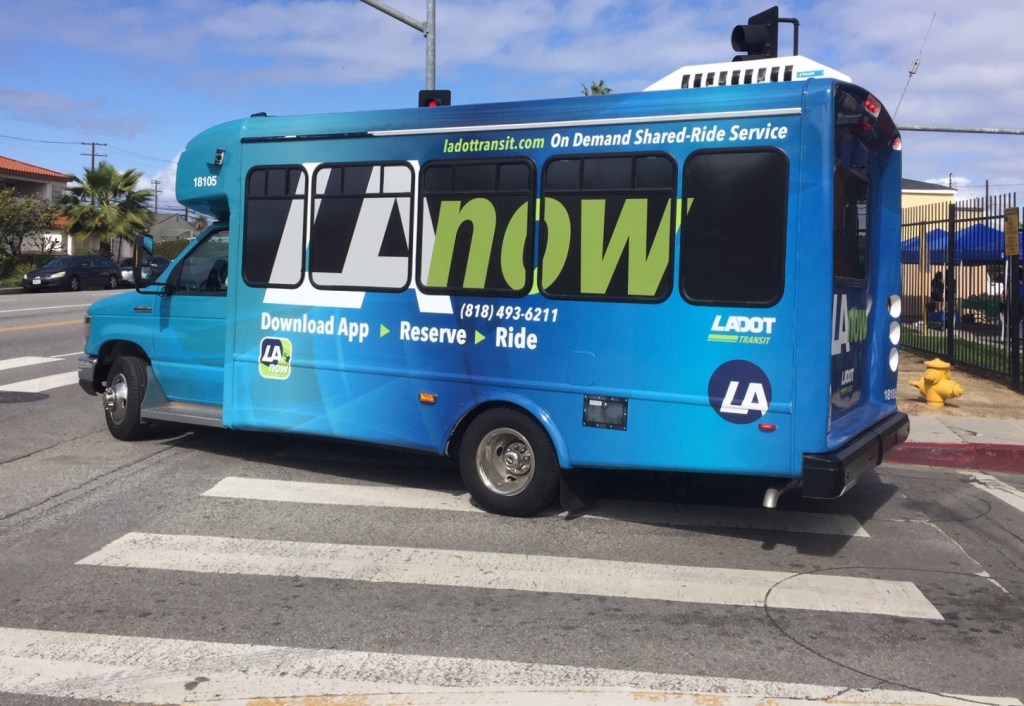 LADOT Operating New ‘LAnow’ MicroTransit Shuttle in Westside Neighborhoods