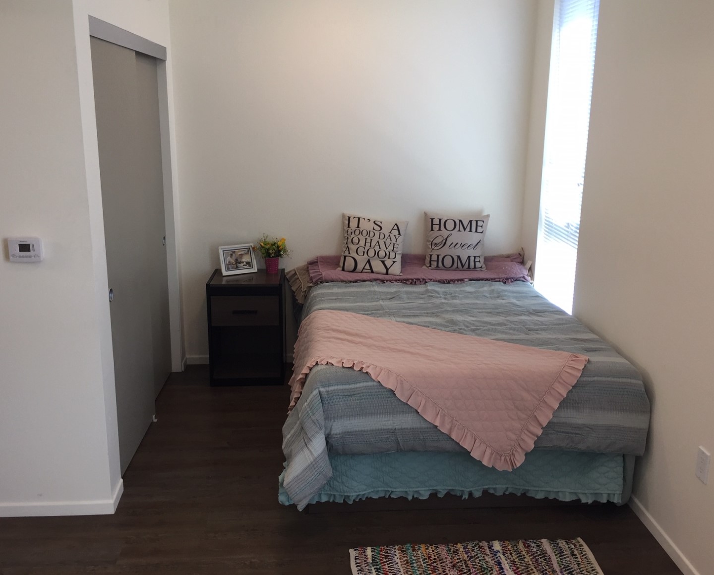 Studio apartment bed at PATH Metro Villas