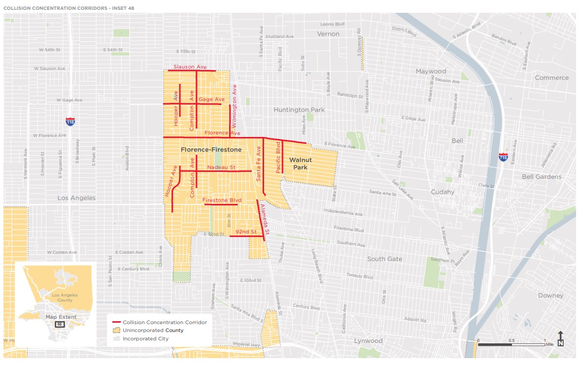 VisionZeroLACountymapSouthLAdetail