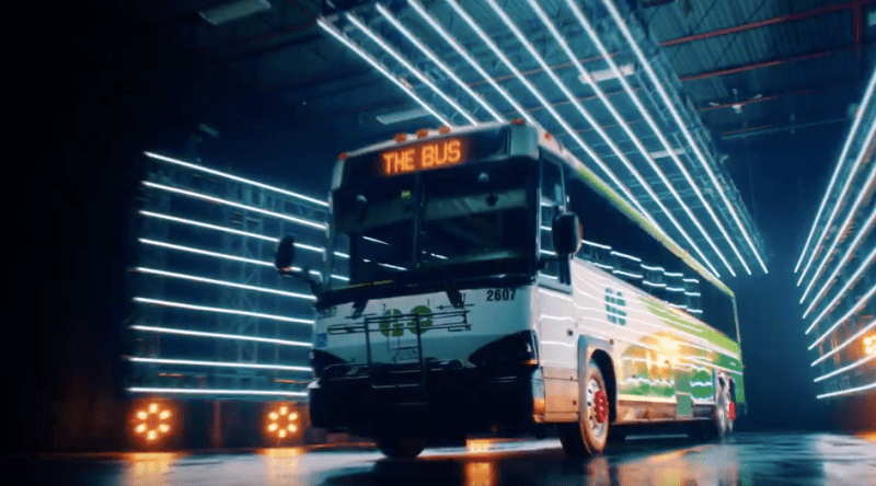 Finally, a Bus Commercial that Delivers
