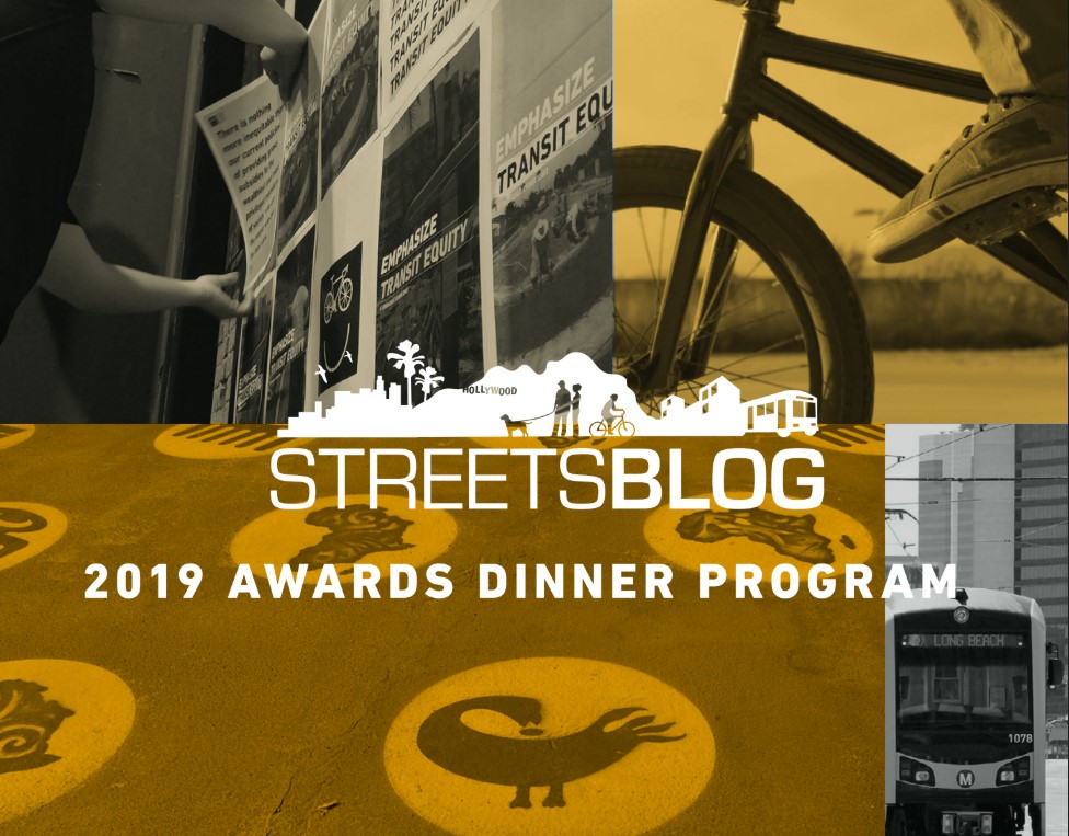 Last Chance to Buy Tickets for Tomorrow’s Streetsblog Awards Dinner!
