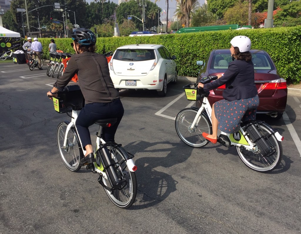 Metro Bike Share Adds E-Bikes In Central L.A.