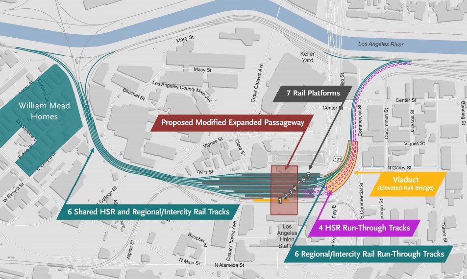 Metro Board Approves Link US Union Station Run-Through Tracks