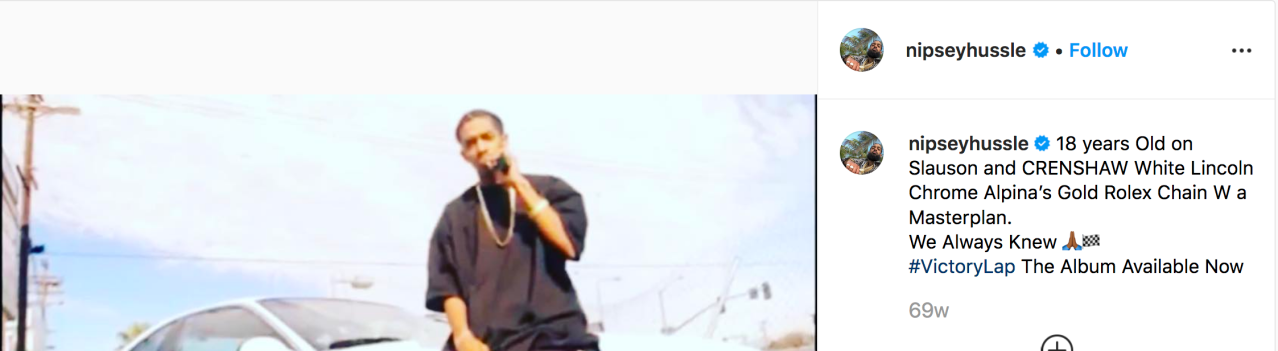 Nipsey at 18. Click here or on photo to visit the original post.