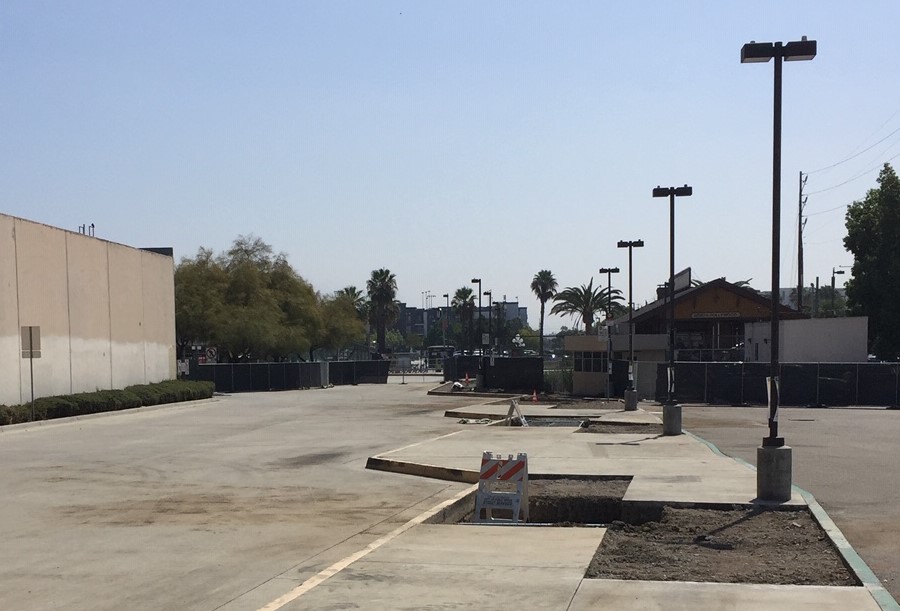 Construction somewhat underway on Orange Line electric bus charging infrastructure. SBLA brings readers the most exciting construction photos ever, right?