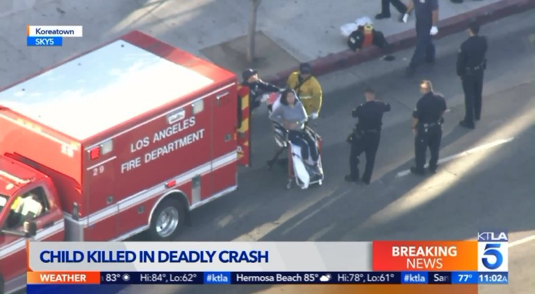 Driver Killing Koreatown 4-Year-Old Sparks Protest Push For Vision Zero