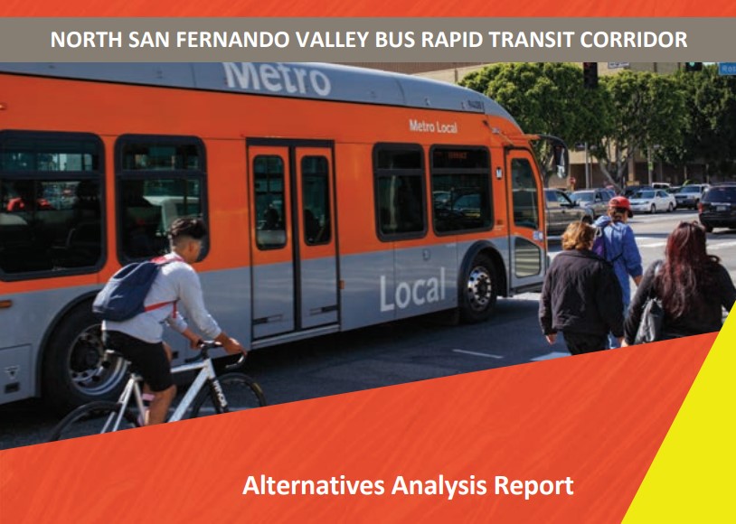 North San Fernando Valley Bus Rapid Transit Showdown this Thursday at Metro