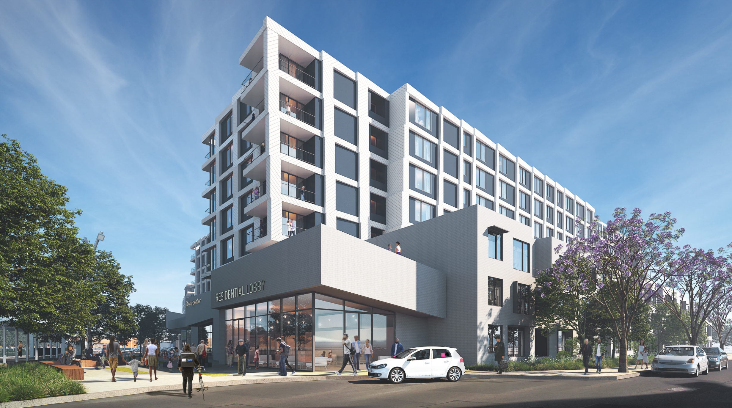 Rendering of Crenshaw Crossing. Source: Watt Companies