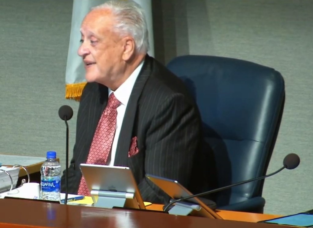 AQMD Chair William Burke Speaks Against Transit (Updated 12/15)