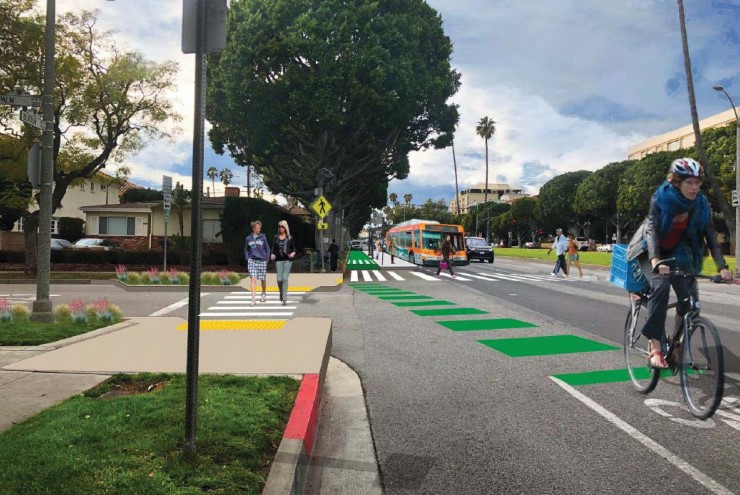 Beverly Hills Planning Complete Streets, Including Walk, Bike, Transit Improvements