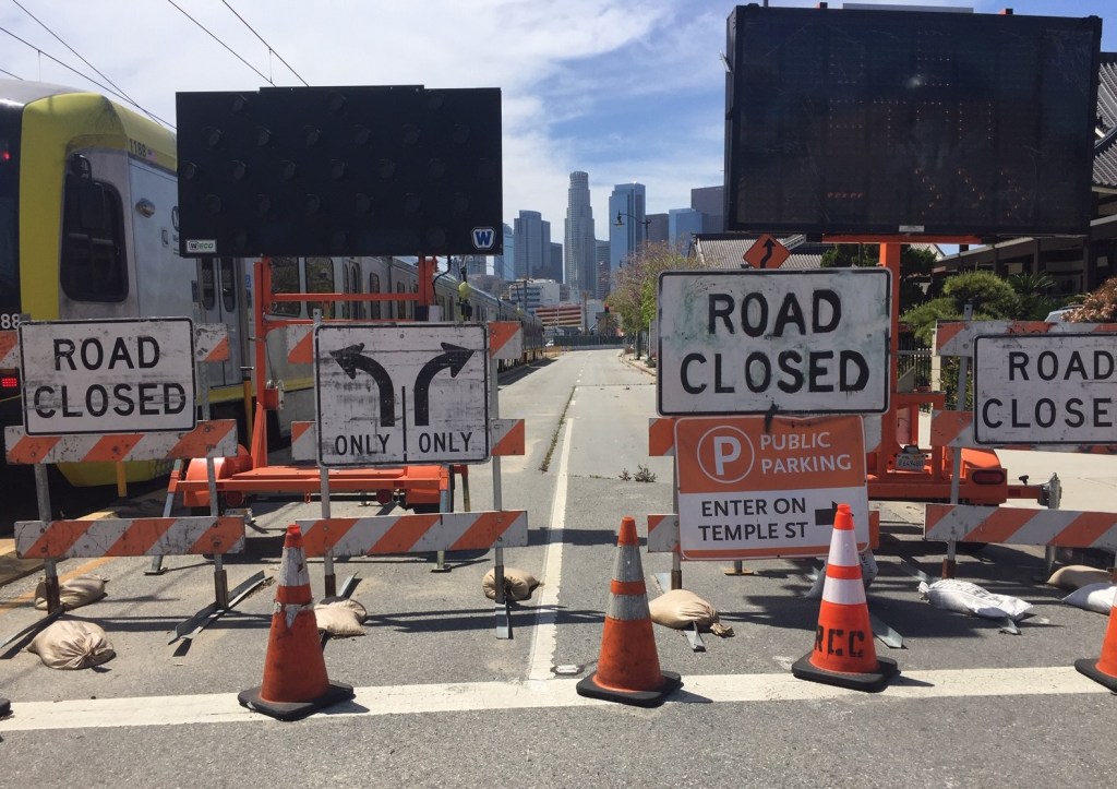 Eyes on the Street: Metro Regional Connector also Closing Streets for Faster Construction