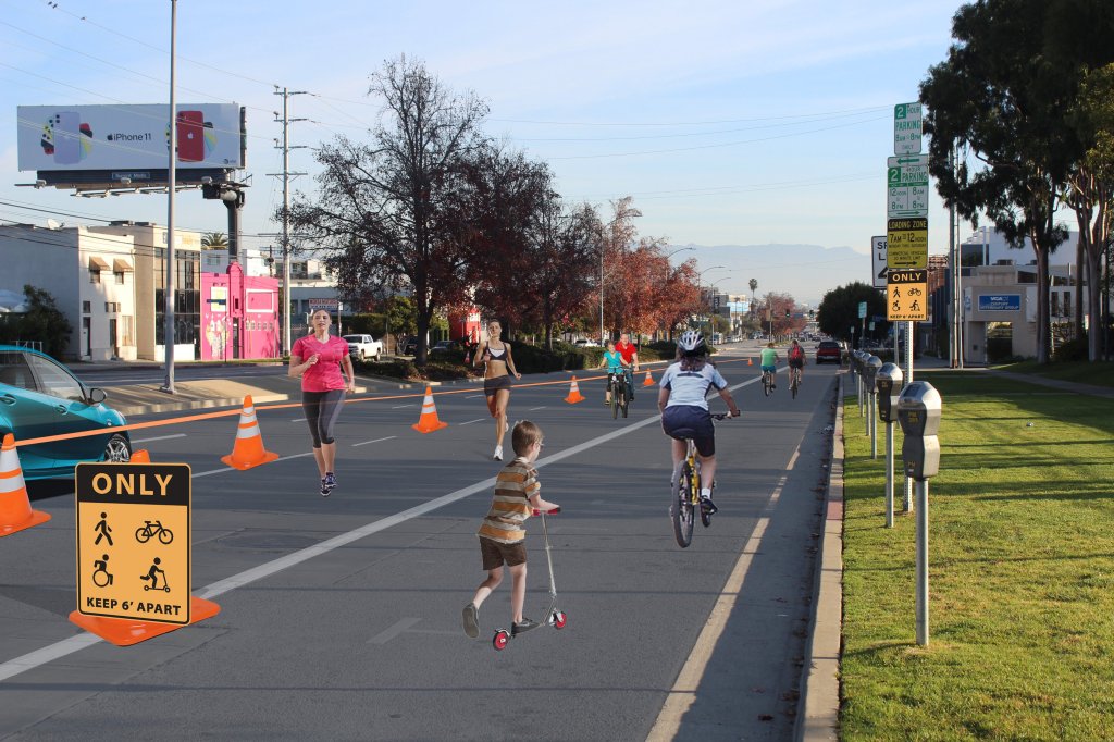 One Angeleno’s Coronavirus Pandemic Diary: Day 23 – Safe Public Space In Los Angeles